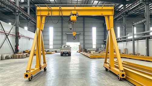 Electric Portable Gantry Crane Solutions for The Trading Sector: Kinocranes's...